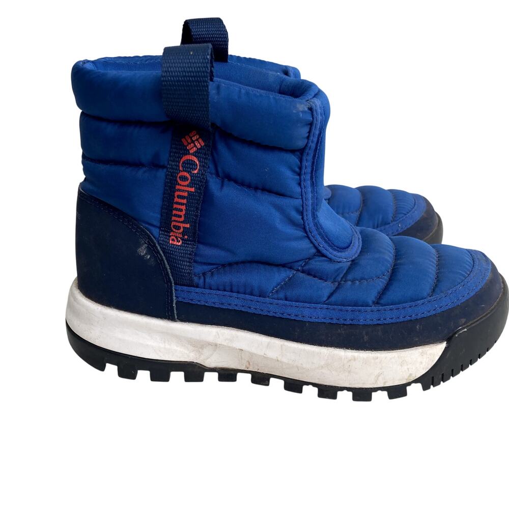Columbia Kids Snowtrot Mid Boot Blue 2